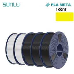 SUNLU 5KG 3D AntiString PLA/PLA Meta/High Speed PLA Filament 1.75mm 1KG/Roll 3D Printer Neatly Wound 3D Filament for 3D Printer