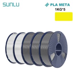 SUNLU 5KG 3D AntiString PLA/PLA Meta/High Speed PLA Filament 1.75mm 1KG/Roll 3D Printer Neatly Wound 3D Filament for 3D Printer