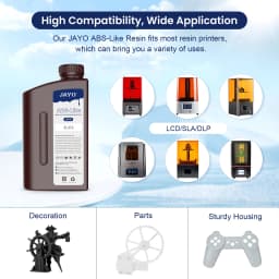 JAYO impresora 3d resina Standard/Water Washab/ABS-Like/PA-Like10KG UV Photopolymer Resin Liquid 405nm For LCD 3D Printer