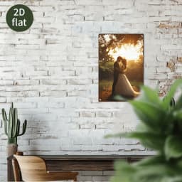 Custom Photo Metal Tin Sign 8x12 Inch Personalized Picture Aluminum Wall Art Decor for Home Wedding Gift