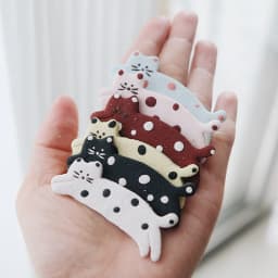1pc Cat Shape Polymer Clay Cutter Mold Large Size Soft Pottery Clay Earring Pendant Make Tools Pet Biscuits Mold Hairpin Mold