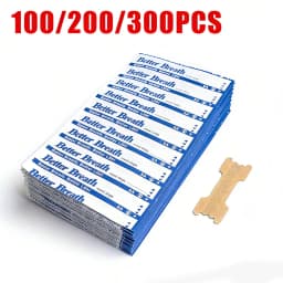 300/200/100PCS Breath Nasal Strips Sleep Aid Device Easier Breathing Nose Patch for Better Sleep Snoring Aid