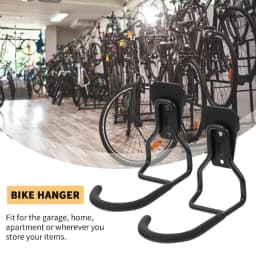 DOMEN Bike Stands Bike Wall Mount Iron Rack Bicycle Wall Stand Hook Bicycle Garage Holder Bicycle Display Storage Hanger Kit