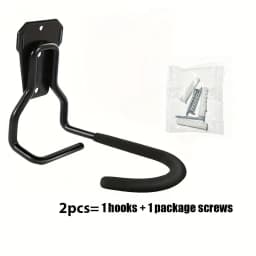 DOMEN Bike Stands Bike Wall Mount Iron Rack Bicycle Wall Stand Hook Bicycle Garage Holder Bicycle Display Storage Hanger Kit
