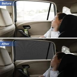 Car SUV Special Car Sun Visor Anti-Mosquito Insulation UV Glass Sunscreen Net