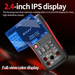 ZOYI ZT-XT1 2-in-1 LCR Digital Multimeter & Transistor Tester, for Voltage Resistance Diode Continuity Testing