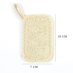 Natural Loofah Sponge Dish Scrubber Vegetable Fiber Reusable Eco Friendly Oil Stain Remover With Hanging Rope Kitchen Cleaning