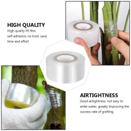Self-Adhesive Grafting Tape Stretchable Plant Grafting Film for Fruit Tree Nursery Plants Seedlings Vine Floristry