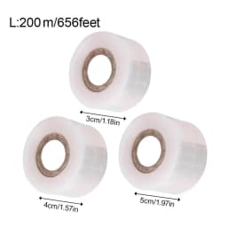 Self-Adhesive Grafting Tape Stretchable Plant Grafting Film for Fruit Tree Nursery Plants Seedlings Vine Floristry