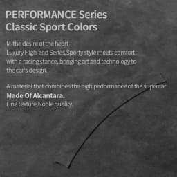 For Tesla Model 3 Highland / Model Y Juniper 2026- Steering Wheel Decorative Frame Trim Sticker Car Accessory Made of Alcantara