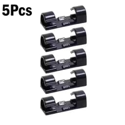 Cable Clips Organizer Drop Wire Holder Cord Management Self-Adhesive Cables Manager Fixed Clamp Wire Winder For Home Office Car