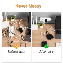 Cable Clips Organizer Drop Wire Holder Cord Management Self-Adhesive Cables Manager Fixed Clamp Wire Winder For Home Office Car