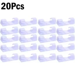 Cable Clips Organizer Drop Wire Holder Cord Management Self-Adhesive Cables Manager Fixed Clamp Wire Winder For Home Office Car