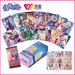 Premium "Stunning Beauty" Anime Waifu Trading Cards – Holographic Laser Craft UR Rare Collectible Cards Gift Box & Booster Packs