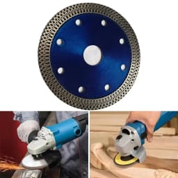 105/115/125mm Turbo Diamond Saw Blade Dry Cutting Disc for Granite Marble Stoneware Ceramic Sharp Durable Efficient Cutting Tool