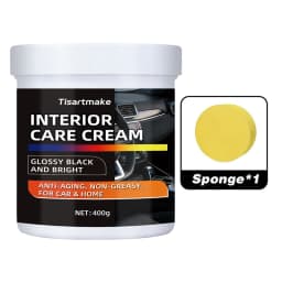 400g Heavy-Duty Car Plastic Renovator Wax - Fast-Acting Scratch Repair, Restores & Protects Car Bumpers, Interiors, Dashboard