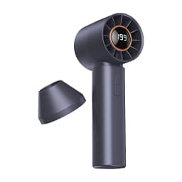 Hot New High Speed Folding Refrigeration Fan, Digital Display Mini Portable USB Charging Fan, High Wind Power Handheld Fan