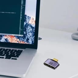 HDMI-Compatible To Dual HDTVAdapter HD 2K Dual Output Splitter Monitor Adapter 1 To2 HDTVMale To Two HDMIFemale Adapter Splitter