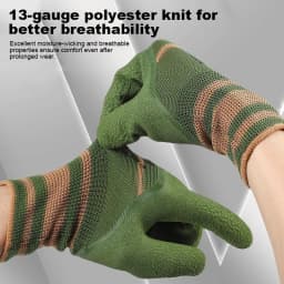 High Quality Gloves Rubber Material Durable Thorn Proof Protection Gloves Breathable Waterproof for Cactus Rose Blackberry 2026