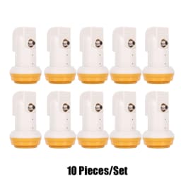 10PCS Universal Ku Band LNB For Satellite TV Receiver Single LNB Dish TV