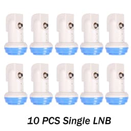 10PCS Universal Ku Band LNB For Satellite TV Receiver Single LNB Dish TV