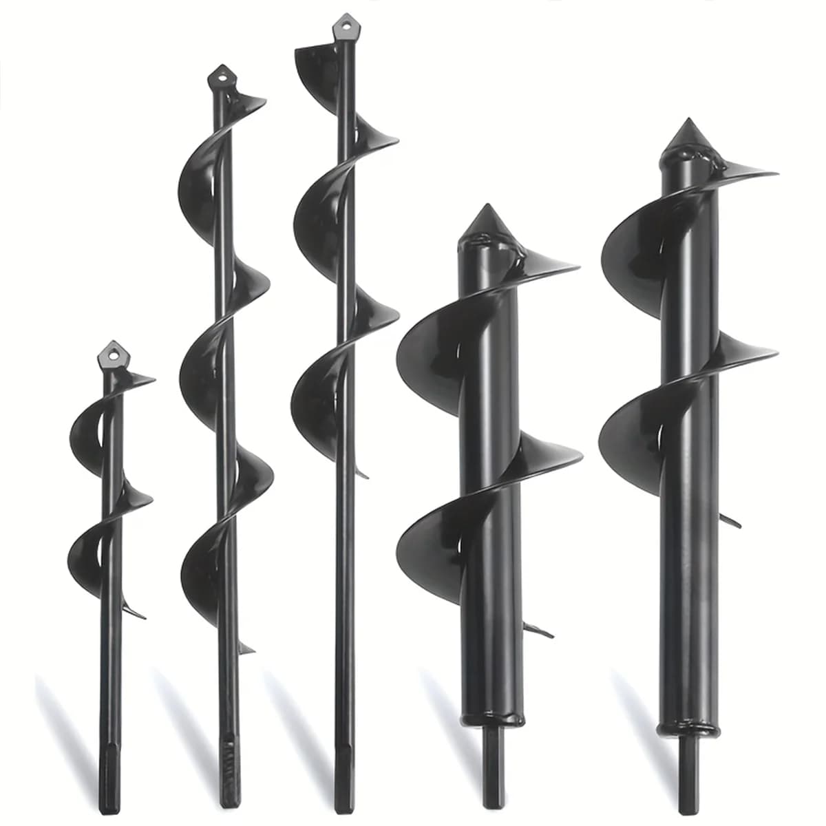 Spiral Hole Drill Bit - Home Planting Spiral Drill Bit - Planting Tool for Loosening Soil and Digging Holes, Garden Drill Bit,