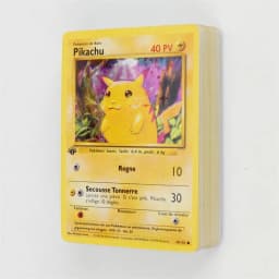 French Version 1996 Year 1st Edition Pokémon card Charizard Pikachu Mewtwo Blastoise Collecting card toys 151Pcs boxed