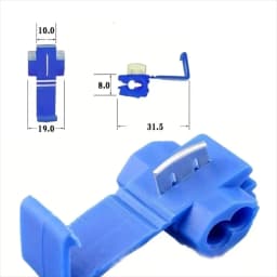 30/50pcs Wire Cable Connectors Scotch Lock Electric Quick Splice Terminals Crimp Non Destructive Without Breaking Line
