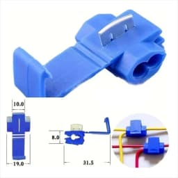 30/50pcs Wire Cable Connectors Scotch Lock Electric Quick Splice Terminals Crimp Non Destructive Without Breaking Line