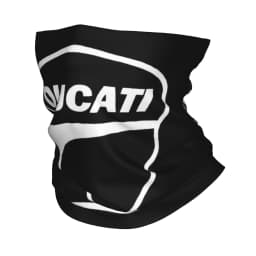 Custom Ducatis Motorcycle Bandana Neck Warmer Men Women Winter Hiking Ski Scarf Gaiter Racing Team Face Cover