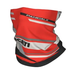 Custom Ducatis Motorcycle Bandana Neck Warmer Men Women Winter Hiking Ski Scarf Gaiter Racing Team Face Cover