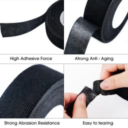 9/15/25/32/50MM Electrical Insulating Tape Heat Resistant Harness Tape Car Cable Harness Wiring Loom Protection Waterproof Tape