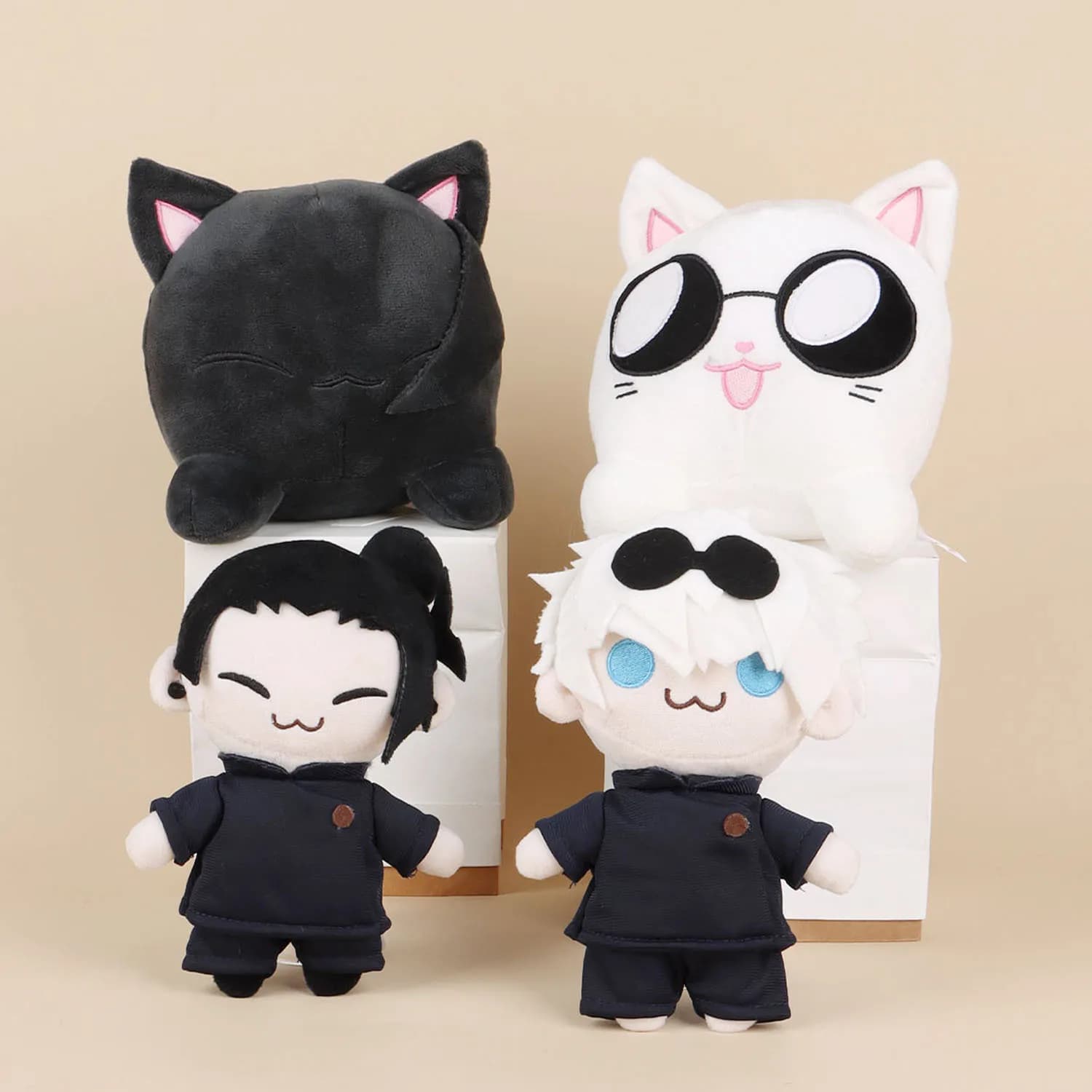 Stuffed Animals & Plush Gojo Saturo Geto Suguru Jujutsu Kaisen Cosplay Plush Cute Soft Collection Props