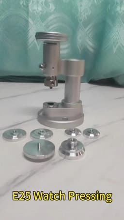 E25 Watch Case Press Tool High Quality Desk Set Watch Pressing Machine for Watchmakers