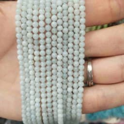 Wholesale 3MM Natural Stone Beads Amethysts Lapis Lazuli Agates Beads For Jewelry Making Charm DIY Bracelet Necklace Material