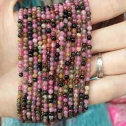 Wholesale 3MM Natural Stone Beads Amethysts Lapis Lazuli Agates Beads For Jewelry Making Charm DIY Bracelet Necklace Material