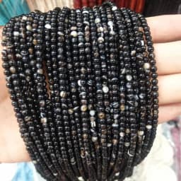 Wholesale 3MM Natural Stone Beads Amethysts Lapis Lazuli Agates Beads For Jewelry Making Charm DIY Bracelet Necklace Material