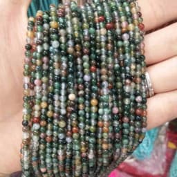 Wholesale 3MM Natural Stone Beads Amethysts Lapis Lazuli Agates Beads For Jewelry Making Charm DIY Bracelet Necklace Material