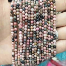 Wholesale 3MM Natural Stone Beads Amethysts Lapis Lazuli Agates Beads For Jewelry Making Charm DIY Bracelet Necklace Material
