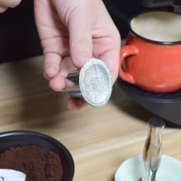 Refillable Nespresso Coffee Capsule Flim Sticker Refilling Stainless Steel Capsule Self Adhesive Aluminum Foil Brewer Lid 37mm