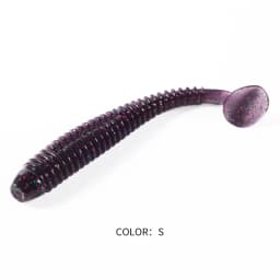 Supercontinent Impact Ring Shad Fishing Lure Soft 63mm 80mm 97mm Plastics Baits Swimbait Jigging Lure Artificial Baits