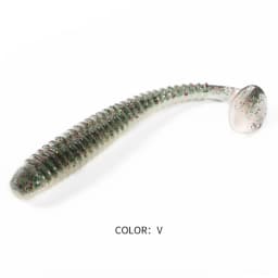 Supercontinent Impact Ring Shad Fishing Lure Soft 63mm 80mm 97mm Plastics Baits Swimbait Jigging Lure Artificial Baits