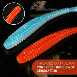 Supercontinent Impact Ring Shad Fishing Lure Soft 63mm 80mm 97mm Plastics Baits Swimbait Jigging Lure Artificial Baits