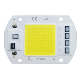 COB LED Lamp Chip AC 220V LED Bulb 10W 20W 30W 50W IP65 High Power Smart IC DIY Flood Light Bulb Spotlight Outdoor Chip Lamp