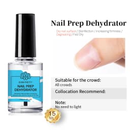 BORN PRETTY 15ml Nail-Primer Prep Dehydrator Gel Nail Polish No Need Of UV LED Lamp Base Top Coat Nail Art Varnish Manicure