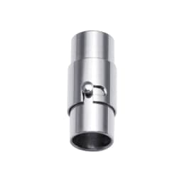 Louleur Strong Stainless Steel Magnetic Clasps Jewelry Clasps For Leather Cord Bracelet Connectors End Clasp For Jewelry Making