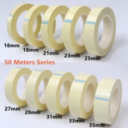 Bicycle Tubeless Rim Tape 50 Meters 21/23/25/27/29/31mm Width MTB Road Bike Wheel Carbon Wheelset Tubular Gluing Tape Bike parts