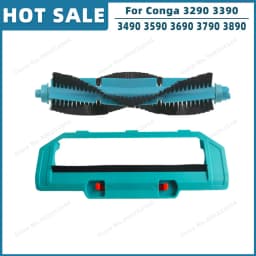 Compatible For Cecotec Conga 3290 3390 3490 3590 3690 3790 3890 Ultra Titanium Vital Parts Main Side brush Hepa Filter Mop Rag