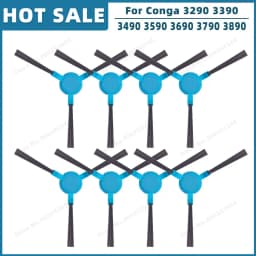 Compatible For Cecotec Conga 3290 3390 3490 3590 3690 3790 3890 Ultra Titanium Vital Parts Main Side brush Hepa Filter Mop Rag