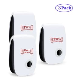 1/3/4/6Pack Ultrasonic Electromagnetic Mosquito Anti Mouse Insect Repeller Rat Cockroach Control Household Pest Reject Repellent